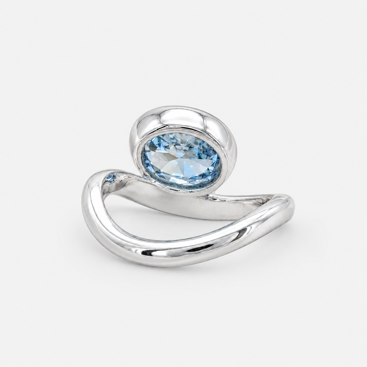 Lab Grown Diamond Fancy Pinkish Peach Marquise Cut Open-Side Half Bezel V-Cap Solitaire Engagement Ring IGI Certified in 14K Yellow Gold